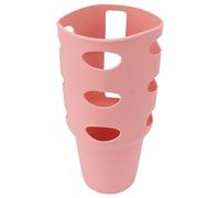 Nikou Botte en silicone pour tasse isotherme de 1 200 ml, housse de protection antidérapante et résistante à l'usure pour la maison et les voyages, rose, manchon de protection