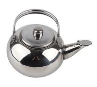 Nikou Bouilloire à thé en acier inoxydable, cafetière exquise avec passoire pour Restaurant à domicile (14 cm)