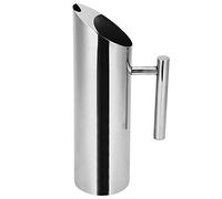 Nikou Bouilloire en acier inoxydable, théière et cafetière de 1,5 l, pour la maison et le bar, design en acier inoxydable, utilisation polyvalente