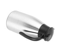 Nikou Bouilloire isotherme portable en acier inoxydable 304 de 2 L pour la maison, le bureau, bouteille sous vide, couleur acier inoxydable, capacité de 2 l