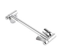 Nikou Bras d'extension de douche réglable en arc - Support mural pour pommeau de douche de salle de bain - Bras de douche réglable - Longueur : 35,6 cm - Finition chromée - Installation facile