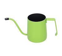 Nikou Cafetière à bec fin en acier inoxydable, bouilloire Pour usage domestique (Tasse d'infusion manuelle montée sur l'oreille de 350 ml (vert fruit))