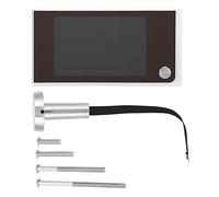 Nikou Caméra électronique de porte LCD de 3,5 pouces, grand angle de 120 degrés, sonnette de porte numérique, œil de chat, judas de porte à faible puissance