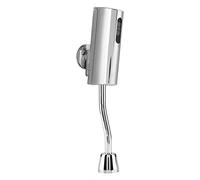 Nikou Capteur de valve de chasse d'urinoir Toilette automatique de valve d'urinoir, valve sans contact de capteur fixé au mur, laiton et galvanisé