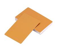 Nikou Cartes de Visite Vierges, 50 Cartes de Visite Vierges 0.22MM Cartes de Visite de Visiteur en Aluminium Cartes Postales Vierges Cartes de Notes pour le Bureau, Cadeaux de Bricolage