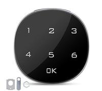 Nikou Coffre-Fort à Mot de Passe NuméRique, Serrure électronique à écran Tactile avec Mot de Passe BoîTe Aux Lettres Armoire à Fichiers Adaptée aux Armoires, Boîtes Aux Lettres, Tiroirs de Sauna
