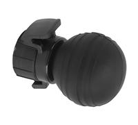 Nikou Couvercle de bouteille de soda, bouchon de pompe à air gazéifié, anti-fuite en silicone, noir, convient pour les bouteilles de soda