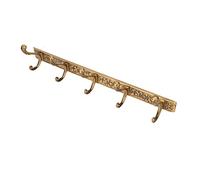 Nikou Crochet mural vintage monté derrière une porte pour suspendre manteaux, chapeaux, vêtements, matériel en aluminium, design mural, adapté pour la maison et le jardin