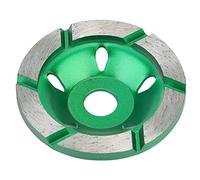 Nikou Disque de coupe de meule de 80 mm, disque de meule de segment de diamant de haute résistance pour le granit de marbre de béton