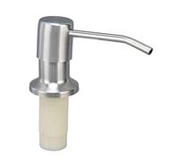 Nikou Distributeur de savon liquide avec tête de pompe intégrée avec tube d'extension pour évier de comptoir, compatible avec distributeur de savon pour évier, facile à utiliser