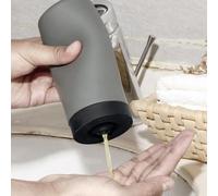 Nikou Distributeur Liquide Vaisselle, Bouteilles de Lotion à Presser Rechargeable Distributeur de Savon Facile à Presser, Bouteille en Silicone pour Shampooing Flacon, pour Cuisine, Salle de Bain