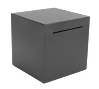 Nikou en Acier Inoxydable Piggy Bancs Résistants à Grande capacité Simple Design Money Bank Bank Sauvegarde Boîte D'économie pour Les Enfants Adultes (Type 2)
