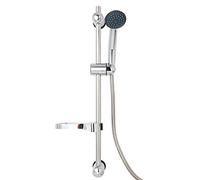 Nikou Ensemble de pommeau de douche multifonction avec barre de levage, douchette à main, kit de tuyau économiseur d'eau et de pression (spécification de filetage G1/2")