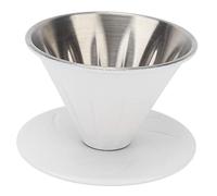 Nikou Entonnoir manuel pour machine à café pour la maison et le restaurant, comprend un filtre à café et un cône d'égouttement, idéal pour infuser 1 tasse
