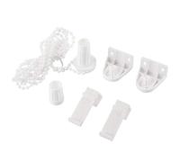 Nikou Fixations pour Store Enrouleur 17 mm, Support d'embrayage pour Store Enrouleur, poulie latérale, chaîne à Billes, Supports pour Rideaux, kit de réparation pour habillages de fenêtre