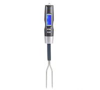 Nikou Fourchette de Cuisson Numérique avec Thermomètre à Viande, Barbecue avec Écran LCD Fourchette de Cuisson, pour la Cuisine, Viande, Lait, Aliments frits, Barbecue