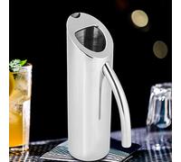 Nikou Grand pichet à eau en acier inoxydable de 1,6 L, carafe d'eau froide pour bar, karaoké, restaurant, théière, pot de boisson, récipient à jus, bouteille d'eau froide, carafe à jus