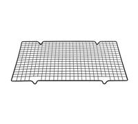 Nikou Grille de refroidissement multifonctionnelle en acier inoxydable anti-adhésif pour barbecue, grille de cuisson, 40 x 30 cm, idéal pour la cuisson et le grill, design robuste