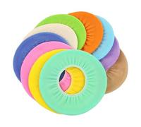 Nikou Housse de siège de toilette souple pour salle de bain, extensible, lavable, ajustement universel, coussin réutilisable pour siège de toilette, facile à nettoyer, accory de salle de bain