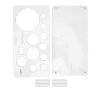 Nikou Kit de barman avec support amovible pour économiser de l'espace - Multifonction - En plastique - Pour bar à domicile - Grand blanc - Accories de bar