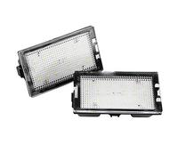 Nikou Lampe de licence LED - Lampe de licence 2pcs LED, Licence sans erreur de LED, Lampe de plaque, pour Land Range Rover Sport L320 2005-2013