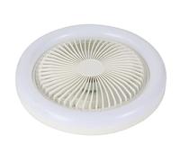 Nikou Lampes de ventilateur de plafond, lampe de lumière LED multifonction petite maison E27 30 W Silencieux Réglable pour chambre d'enfant Chambre 85-265 V