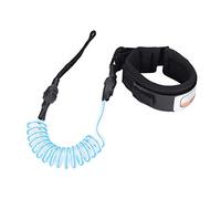 Nikou Surfing Leash - Corde à Pied à Ressort enroulé for Jambe de 5 mm, Laisse en Sup for Planche de Surf