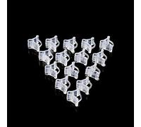 Nikou Lot de 100 pinces à plantes pour tomates et aubergines - Pince de greffage spéciale de jardin - Mini pince à greffer pour plants de tomates - Outils de jardin d'enfants