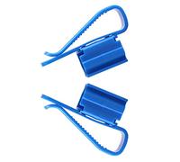 Nikou Lot de 2 clips de montage réglables en plastique multifonction pour aquarium, colliers de serrage pour tuyau d'eau, support de tuyau, convient pour différentes tailles de tube, facile à