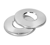 Nikou Lot de 2 plaques d'échelle de piscine, plaque de couverture pour échelle de piscine de 4,2 cm, pièces de rechange pour rampe de piscine