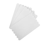 Nikou Lot de 24 autocollants antidérapants pour baignoire, imperméables, forte adhérence, bandes antidérapantes pour escaliers et sols, 2 x 20 cm, pour douche et cuisine