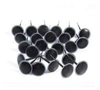 Nikou Lot de 24 Patch de Prise de Pneu, Champignon Pneu Réparation de Crevaison Sans Chambre à Air Filaire Patch de Prise de Cham-Pignon de 4,5mm, pour Voiture, Moto, Camion