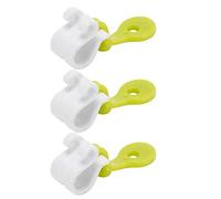 Nikou Lot de 3 clips réutilisables pour poche à douille - Pour décoration de gâteau fondant, poche à douille - Idéal pour