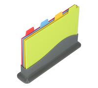 Nikou Lot de 3 planches à découper en polypropylène épais avec poignée, facile à nettoyer et sans danger pour la cuisine, planche à découper en plastique pour cuisine, robuste