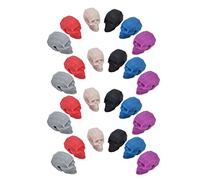 Nikou Lot de 4 marqueurs de verres à vin, étiquettes en silicone de forme unique pour identification de tasse, étiquettes de verre à vin, idéales pour les fêtes et les rassemblements