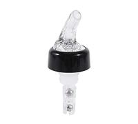 Nikou Lot de 5 becs verseurs de bouteilles de 40 ml en plastique - Doseur de spiritueux - Pour spiritueux, spiritueux, rivière, vin - Bouchon pour cocktails, vin, liqueur (transparent)