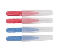 Nikou Lot de 50 brosses interdentaires, fil dentaire pour hygiène bucco-dentaire, brosse de nettoyage dentaire pour appareils dentaires, Tootick et fil dentaire, 6 cm de long