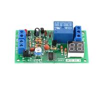 Nikou Module de relais temporisé - Affichage LED DC12V Minuterie de compte à rebours Retarder le module de commutation de relais