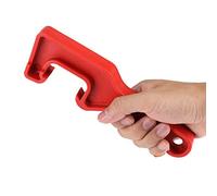 Nikou Ouvre-Couvercle de Seau en Plastique, Ouvre-Seau à Bouteille Manuel Outil de Clé D'ouverture de Dissolvant Pour la Maison, le Bureau et le Garage (Rouge)