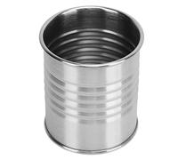 Nikou Panier à frites en acier inoxydable pour croquettes de poulet, restauration rapide, hôtel, taille L, robuste, chromé, 25,4 x 12,7 cm