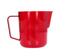 Nikou Pichet à café en acrylique de 600ML, tasse à bouche d'aigle, sortie d'eau, pichet à mousse DURABLE (Rouge)