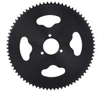 Nikou Pignon Arrière de Moto 30mm, Pignon Arrière de Chaîne en Aluminium Pignon Arrière à Vitesse Unique Pignon Arrière en Acier Léger pour VéLo éLectrique, Kart, VTT