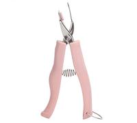 Nikou Pince de bol en acier inoxydable anti-brûlure antidérapante Pince de plaque chauffante Gadget de cuisine, rose, pince de bol, outil de cuisine pour une manipulation sûre