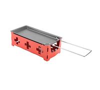 Nikou Plaque de cuisson portable antiadhésive pour raclette à fromage, outil de cuisson pour la maison, cuisine, mini grill à raclette, idéal pour les amateurs de fromage