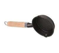 Nikou Poêle à bois portable de camping pliable en acier inoxydable avec plaque de frêne et base amovible, réchaud à bois de randonnée avec sac de rangement, design compact
