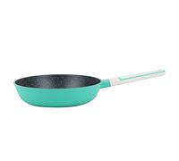 Nikou Poêle à frire anti-adhésive de 25,4 cm de grande taille pour plaque à induction pour petit déjeuner, crêpes, œufs, pizza, 26 cm, vert