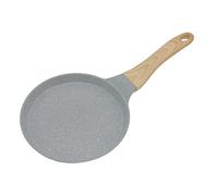 Nikou Poêle à frire antiadhésive en alliage d'aluminium vert avec poignée ergonomique, 28 cm, idéale pour les œufs et les crêpes, ustensiles de cuisine