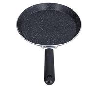 Nikou Poêle à frire de 15,2 cm, à fond plat en pierre médicale antiadhésive pour cuisinière à induction, design compact, facile à nettoyer, outil de cuisine polyvalent
