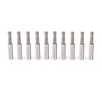 Nikou Tournevis Bit Holder - 10Pcs magnétique Tournevis Extension Drill Socket Bit Holder 1/4" Hex Power Tools