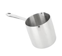 Nikou Pot à beurre à lait 900 ml en acier inoxydable 304 avec longue poignée pour la maison et la cuisine
